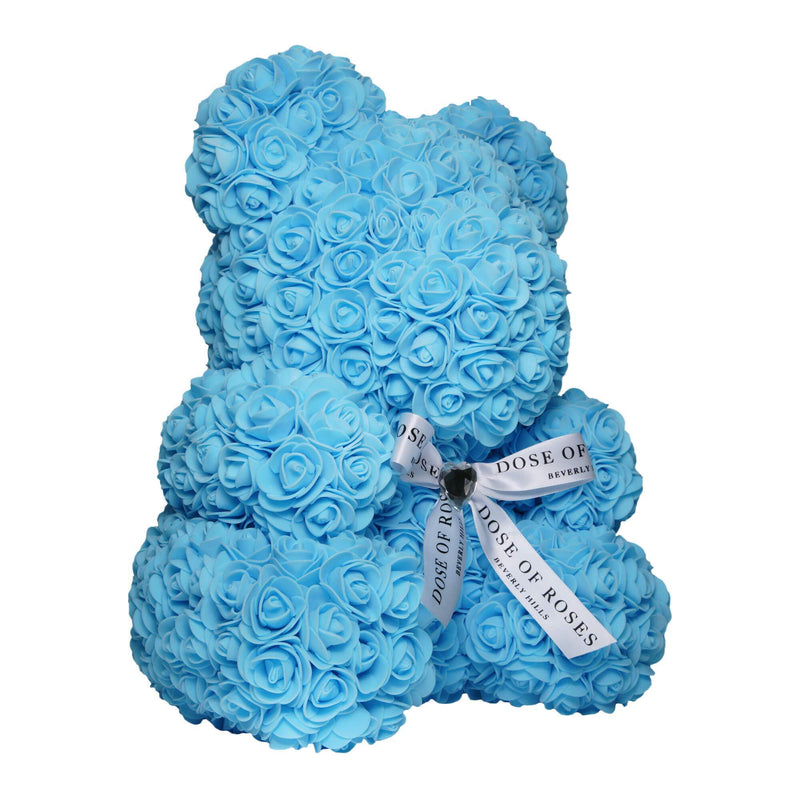 Blue Rose Bear