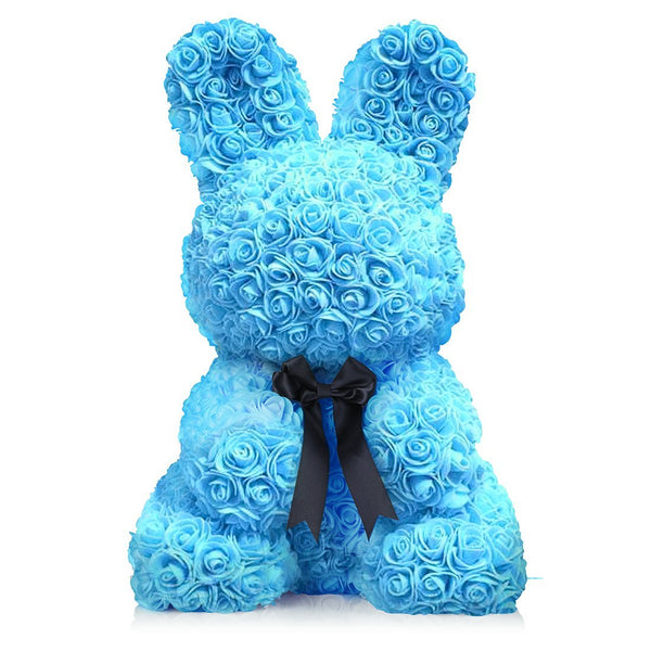 Blue Rose Bunny