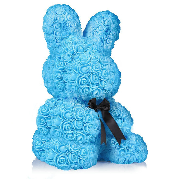 Blue Rose Bunny